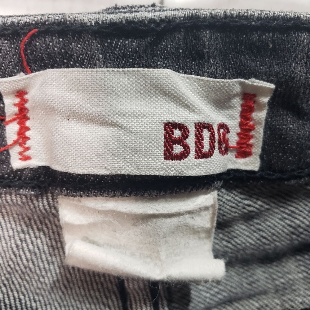 BDG Urban Outfitters Faded Mid-rise Black Skinny - Picture 3 of 6